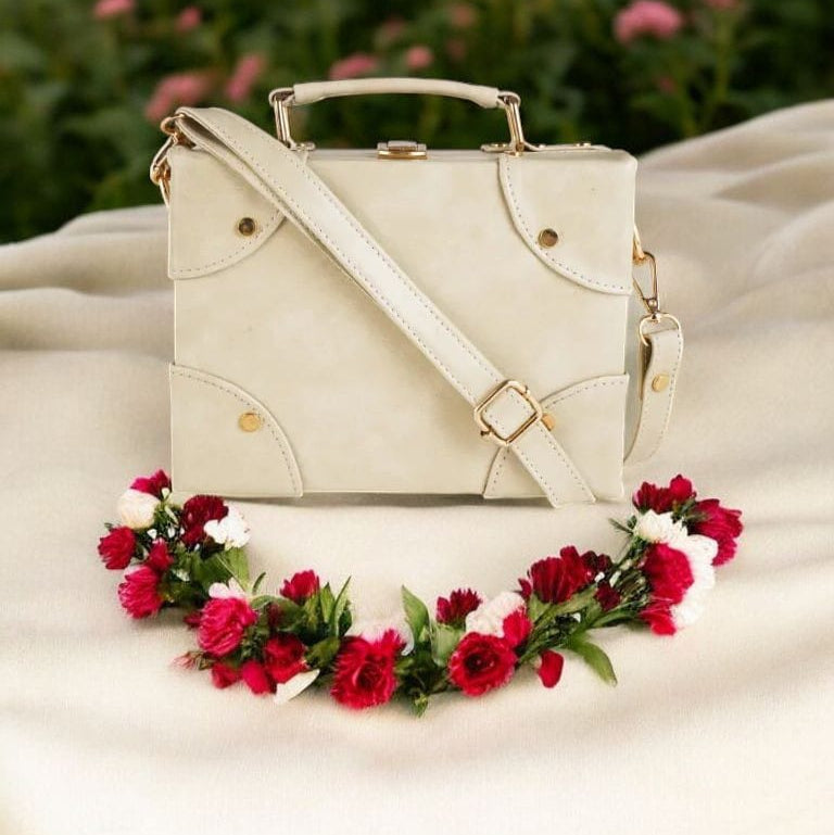 Afro-Luxe Handcrafted Box Bag